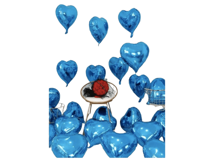 Ballons en forme de cœur, rentrée scolaire Saint-Valentin, 10 pcs