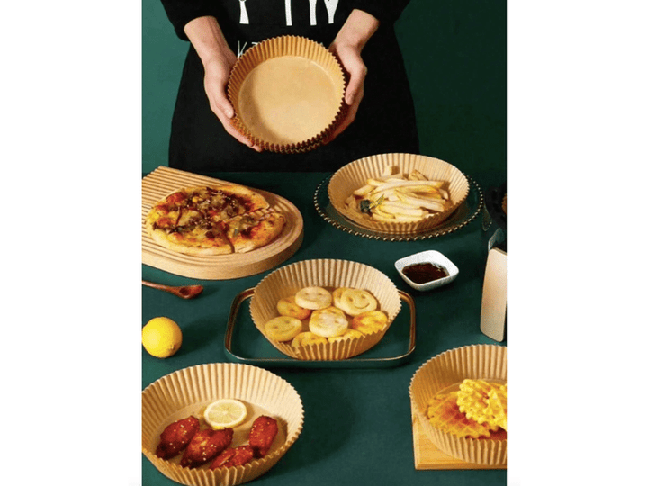 Papier sulfurisé anti-adhésif pour Air Fryer – 100 pièces