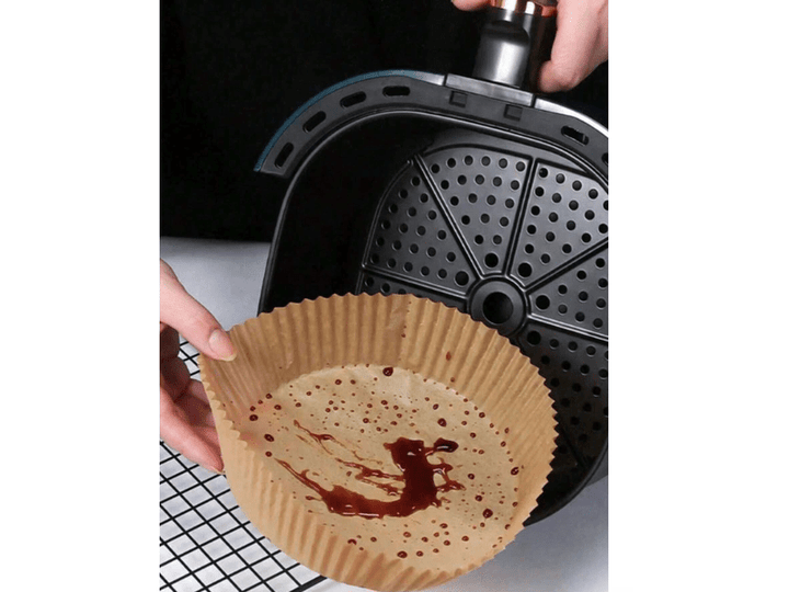 Papier sulfurisé anti-adhésif pour Air Fryer – 100 pièces