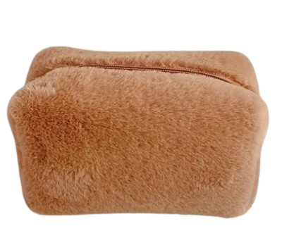 Sac de rangement pour produits cosmétiques en peluche