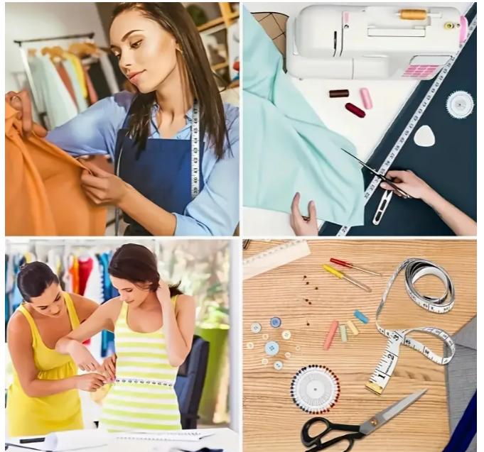 Ruban à mesurer souple 5 pièces pour la couture - 60 pouces/150 cm