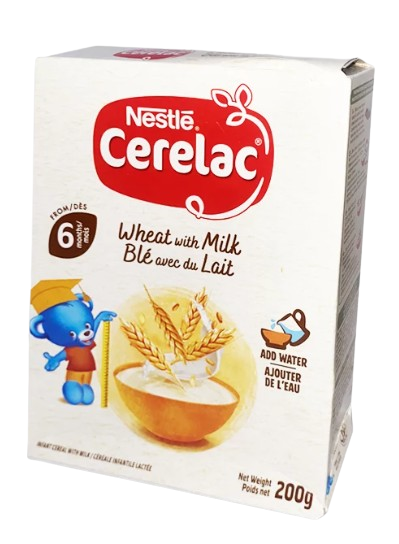 NESTLE - Cerelac Blé avec du lait - 200G