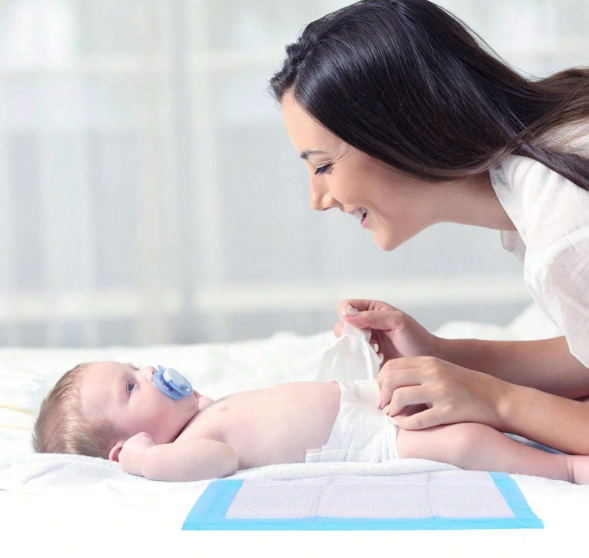 Tapis à langer jetables bébé – Lot 100 pièces