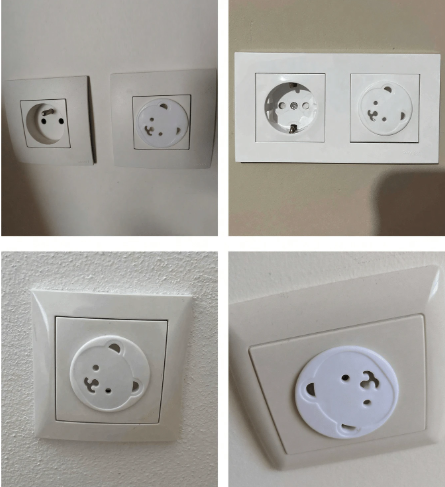 Bouchons prise électrique UE sécurité bébé – 10 pièces