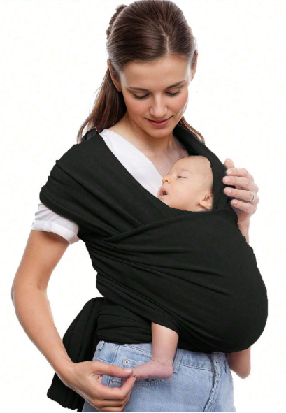 Écharpe Porte-Bébé Enveloppante – De la Naissance à 16 kg