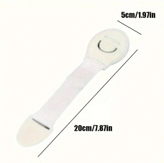 Lot de 10 Verrous de Sécurité Enfant pour Tiroirs & Placards