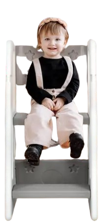 Tour d'Apprentissage pour Tout - Petits 18 - 60 Mois avec 3 Hauteurs Réglables