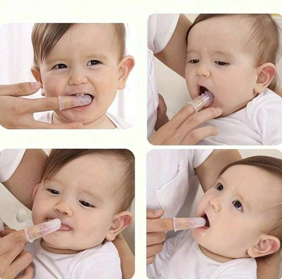 Brosse à dents douce pour bébé – Dentition et soins bucco-dentaires