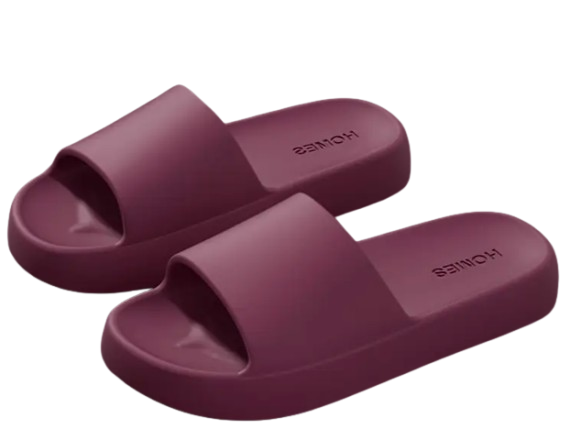 Chaussures de maison EVA slip-on pour femmes , pointure 41 rose foncé