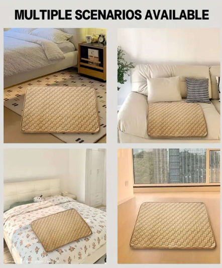 Tapis absorbant lavable pour de chien, tapis de sol réutilisables pour animaux de compagnie