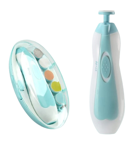 Lime à ongles électrique pour bébé 6 en 1, coupe-ongles multifonctionnel pour enfants