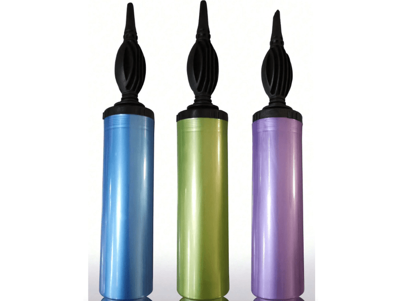 Gonfleur de ballon en plastique, pompe manuelle de ballons de couleur aléatoire pour fête