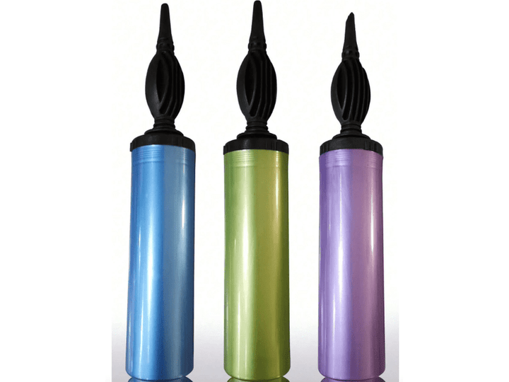 Gonfleur de ballon en plastique, pompe manuelle de ballons de couleur aléatoire pour fête