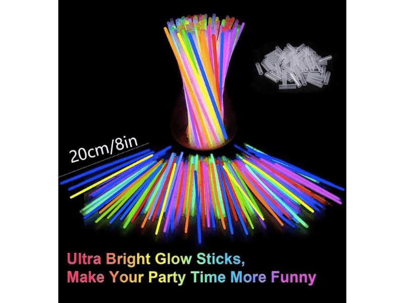 Bâtons lumineux, convient pour les fêtes, mariages,20 pièces