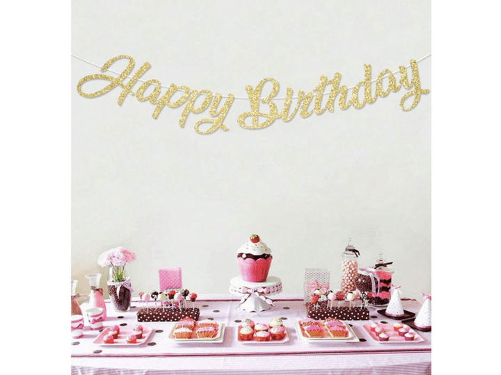 Bannière Joyeux Anniversaire – Décor de fond pour fête