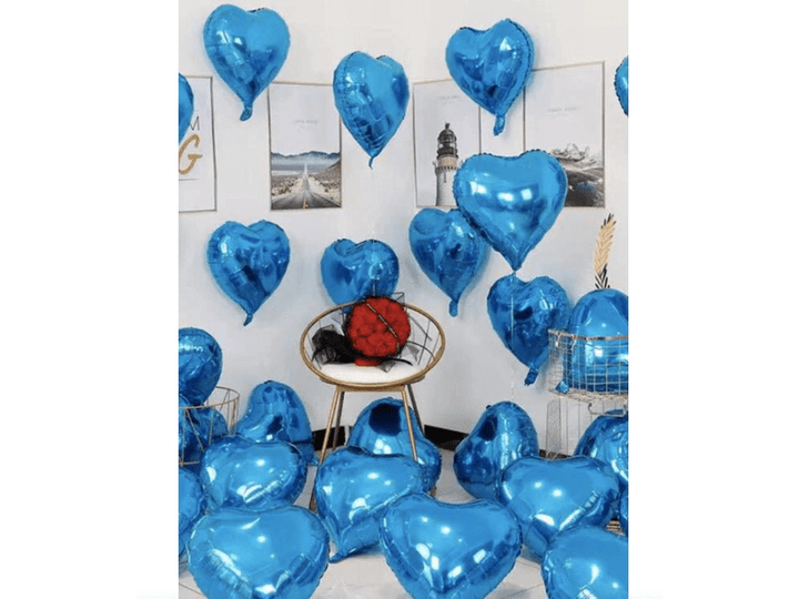 Ballons en forme de cœur, rentrée scolaire Saint-Valentin, 10 pcs