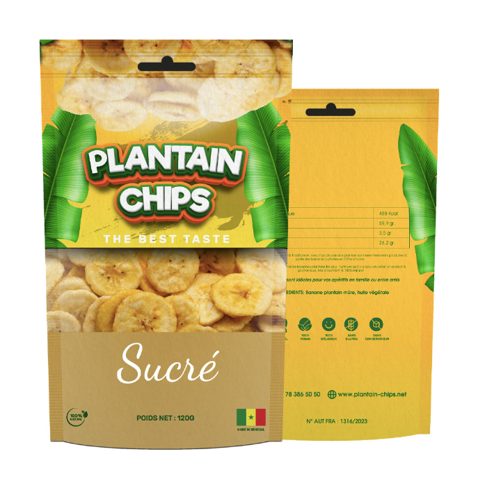 PLANTAIN CHIPS Chips De Bananes Plantain Sucr 120g Dialy plantain-chips-chips-de-bananes-plantain-sucr-120g-dialy