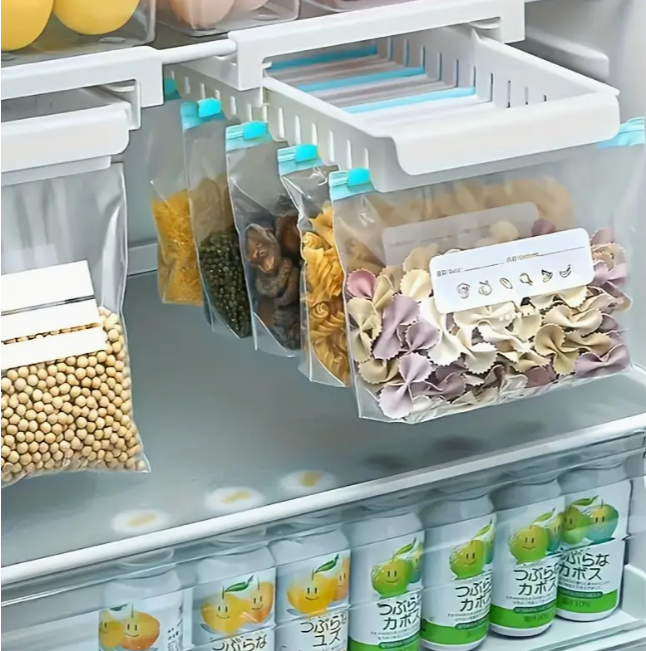 45pcs Sacs de Conservation Alimentaire Réutilisables avec Verrou de Glissement