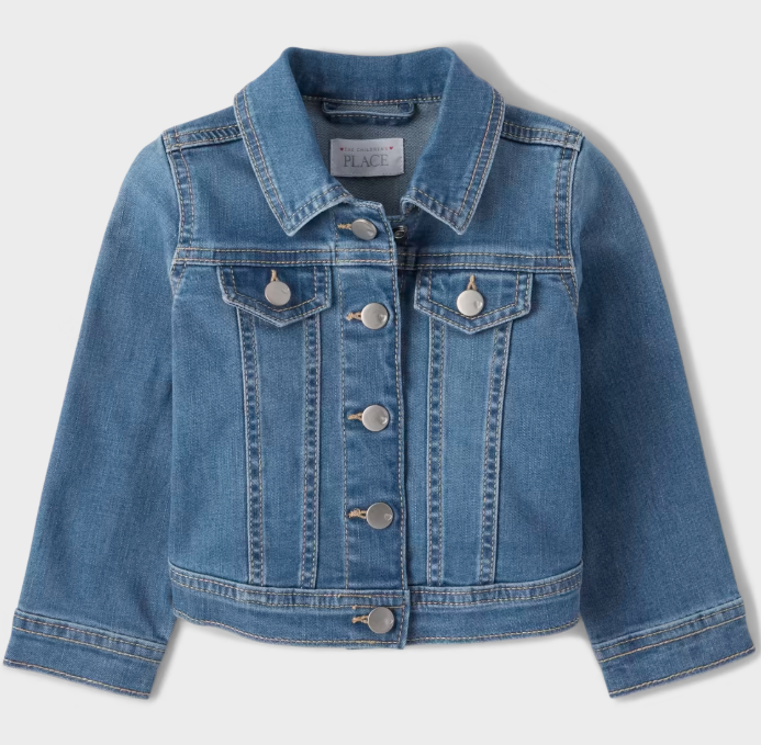Veste en jeans pour petite fille children's place de 18 à 21 kg