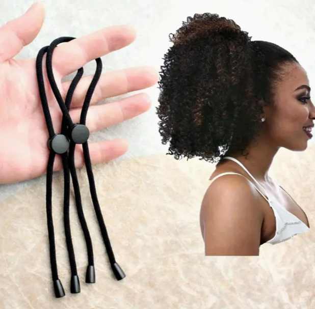 Élastique à Queue de Cheval Ajustable et Tendance pour Femmes