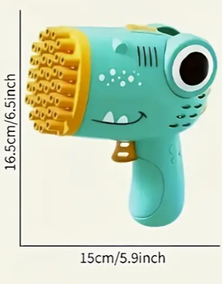 PISTOLET À BULLES - Dinosaure Vert – Jouet Enfant