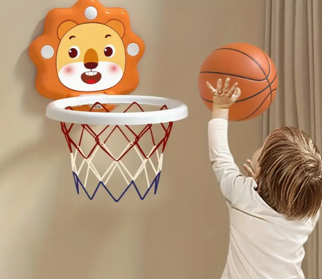 Panier de Basket mural pour Enfant avec Ballon Miniature