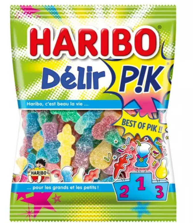 HARIBO - Bonbons Pik - Mini Sachet 275g