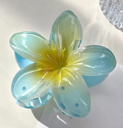Barrette Fleurie Élégante - Accessoire Cheveux Brillant