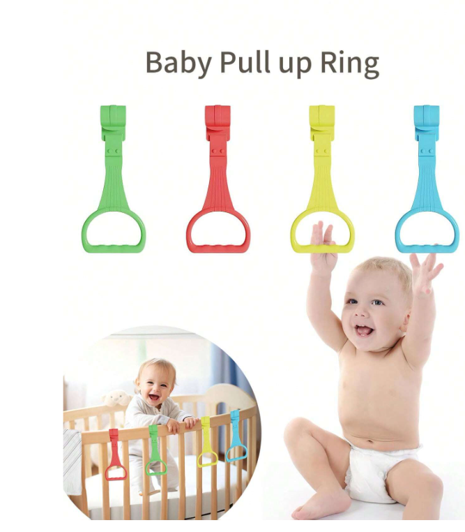 Anneaux de tirage berceau bébé – 4 couleurs
