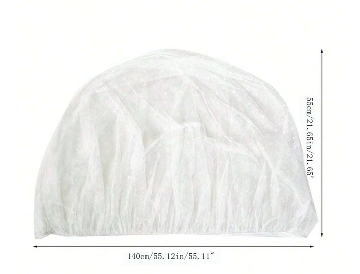 Moustiquaire à 360° pour poussette bébé ; moustiquaire couvre-poussette universelle et épaisse anti-insectes