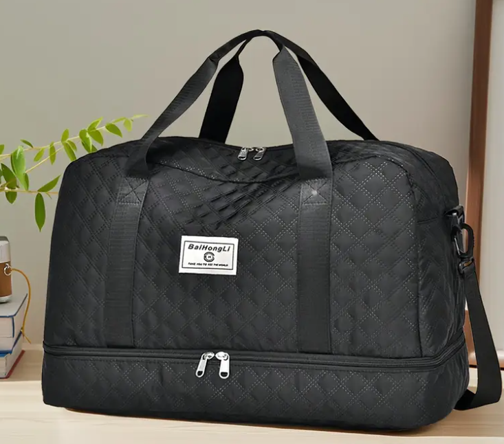 Sac de voyage en nylon transport à la main ou à l'épaule