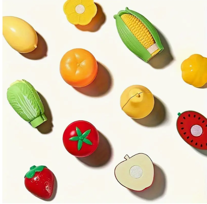 jouets de simulation de fruits et légumes 24 pcs
