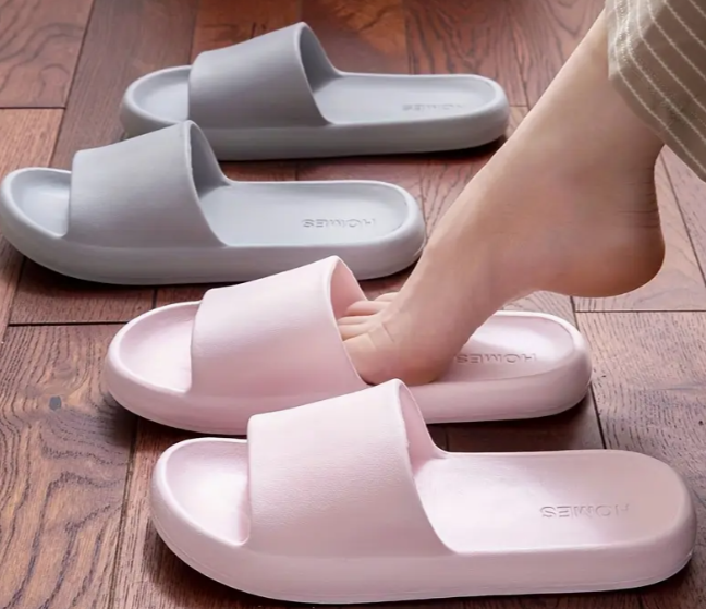 Chaussures de maison EVA slip-on pour femmes , pointure 41 rose foncé