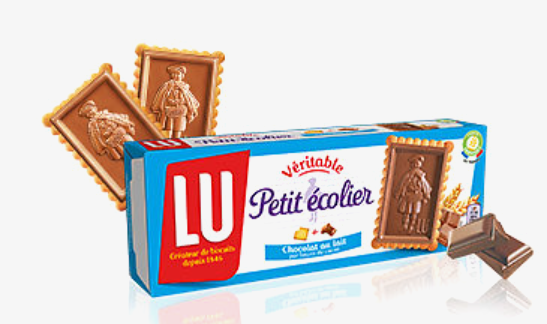 LU - Biscuits petit écolier au chocolat au lait - 150g