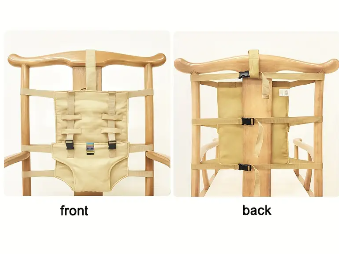 BOOBEE - Harnais de sécurité pour chaise haute portable