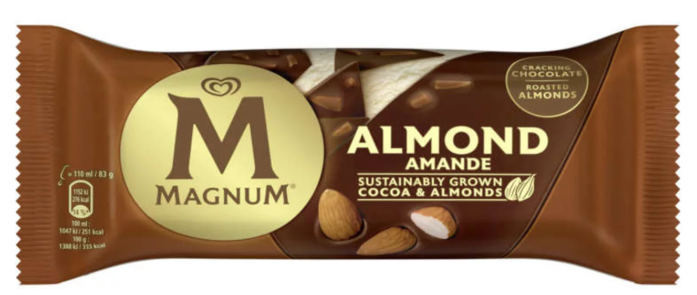 Magnum glace à l' Amande 83g