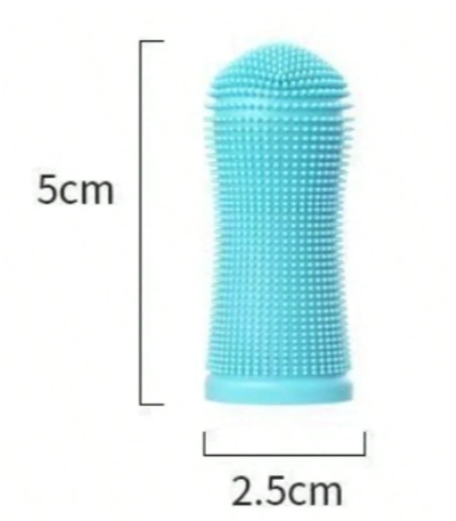 Brosse à dents en silicone pour animaux de compagnie, chiens, chats