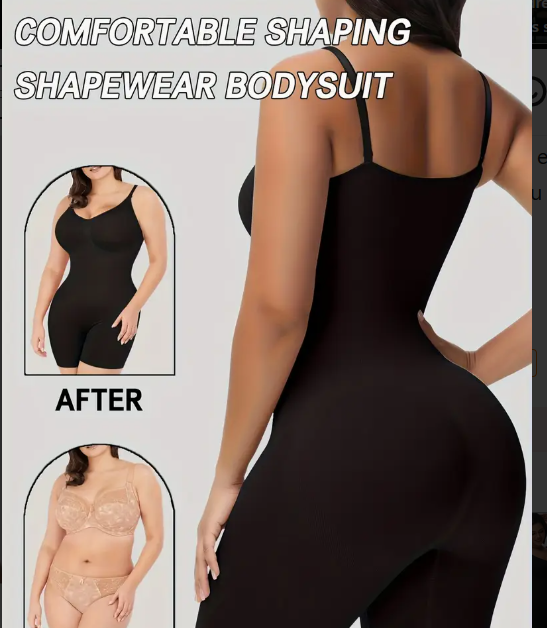Body Shaping Bodysuits pour femmes - Design sexy dos nu