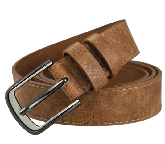 Ceinture Homme 130cm – Boucle en Alliage, Large & Couture Solide Dialy - Dakar