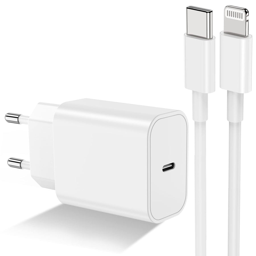 Chargeur Rapide iPhone + Câble USB-C vers Lightning 2m Dakar - Dialy