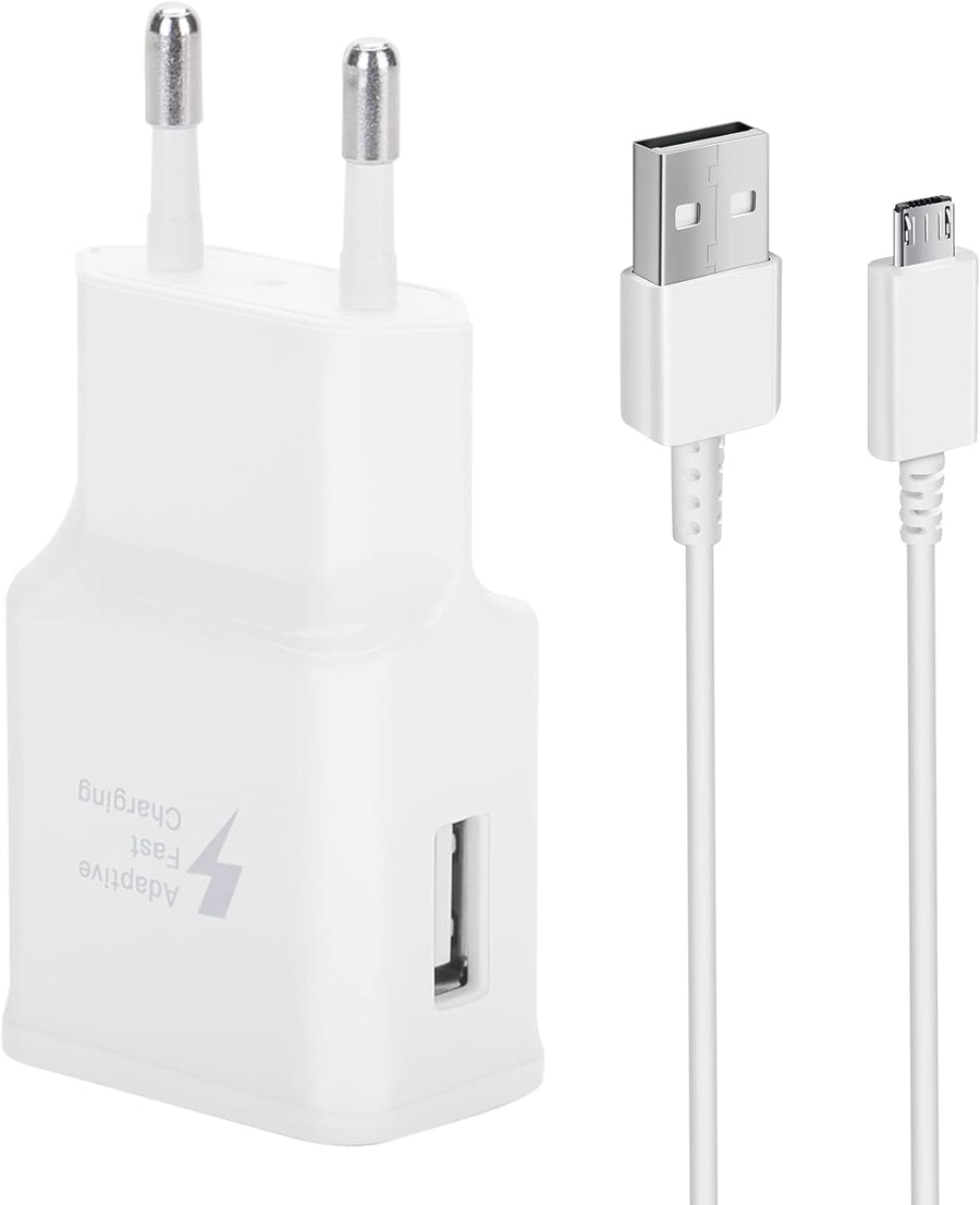 Chargeur USB Rapide AFC + Câble Micro USB 1,5m – Pour Samsung Galaxy Dialy - Dakar