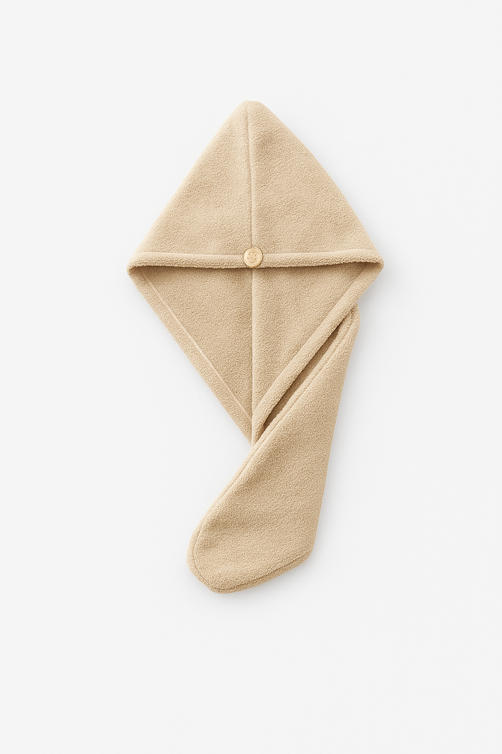 Serviette Cheveux  Microfibre – Marron, Absorbante & Douce