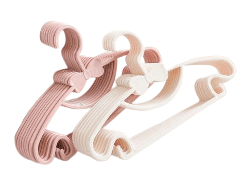 Cintres Enfants Antidérapants – Lot de 10 Beige Dialy - Dakar