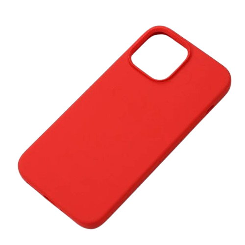 Coque de téléphone rouge en silicone - iPhone 13 pro max Dakar Dialy