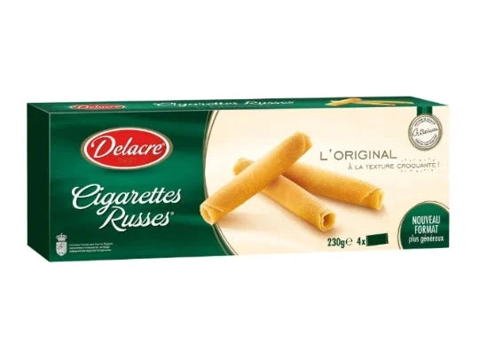 DELACRE - Biscuits cigarettes russes - 230G Dialy - Dakar