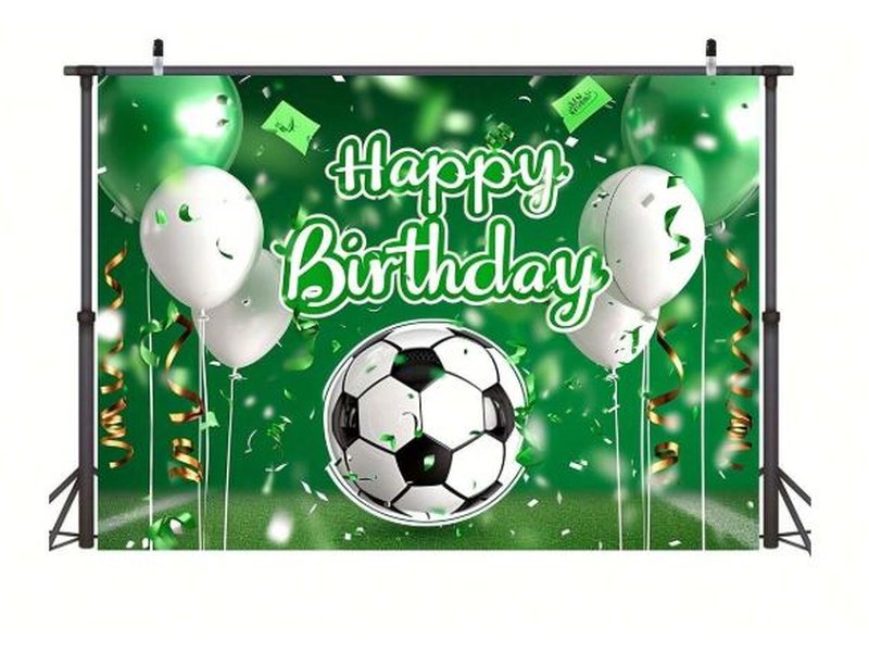 Décor de fond anniversaire – Thème football Dialy - Dakar