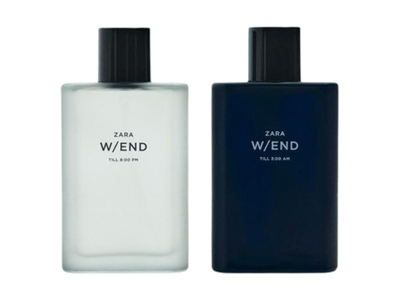 Parfum ZARA - Eaux de toilette Duo W/end till 3:00 AM et W/end till 8:00 PM, 90 ml