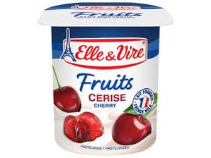Elle & Vire - Yaourt dessert lacté à la cerise - 125G Dakar Dialy