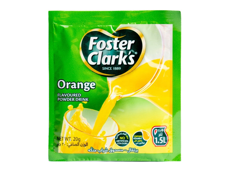 Foster Clarks - Poudre aromatisée saveur orange - 20g Dakar Dialy