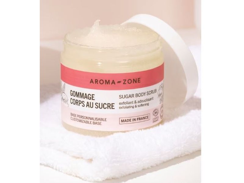 AromaZone - Gommage Corps au Sucre BIO - 200 g